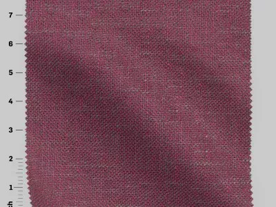 Lucence Lucidity 18 Raspberry FlatShot Swatch ruler Front